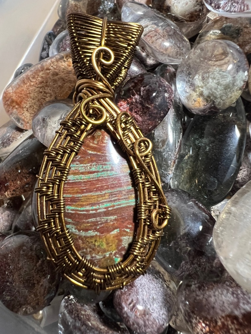 Green Striped Jasper